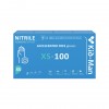 Nitrilinės pirštinės Kid-Man Accelarator-free N100, dydis XS