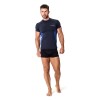 Vyriški termo marškinėliai WISSER RXM21 Tamsiai Mėlyni