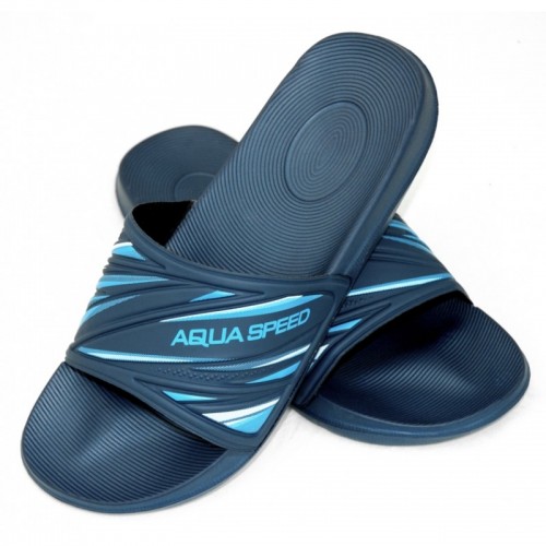 Šlepetės Aqua-Speed IDAHO, Tamsiai Mėlynos
