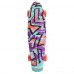 Plastikinė Riedlentė METEOR MULTIBOARD GRAFFITI