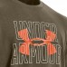 Vyriški Megztiniai "Under Armour UA Rival Terry Logo Crew" Žalia 1370391 361