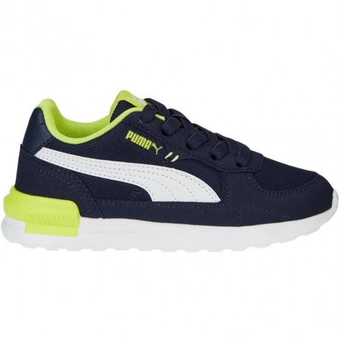 Vaikiški Batai "Puma Graviton AC PS" Tamsiai Mėlynos Ir  Žalios Spalvos 381988 14