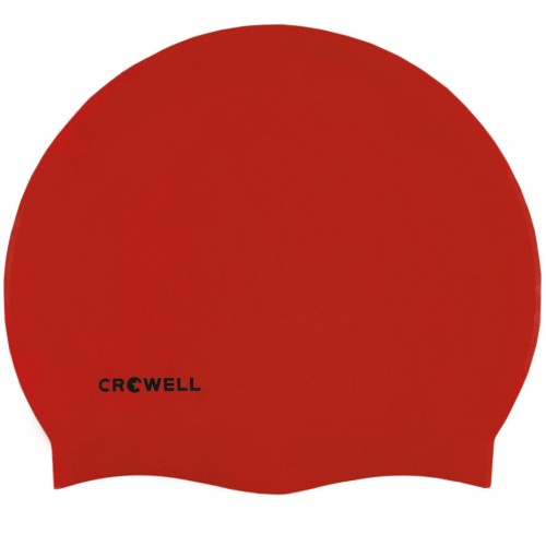 Plaukimo Kepurėlė Silikoninė Crowell Mono Breeze Raudona