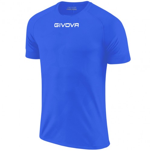Marškinėliai Givova Capo MC Mėlyni MAC03 0002