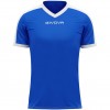 Marškinėliai Givova Revolution Interlock Mėlynai Baltas MAC04 0203