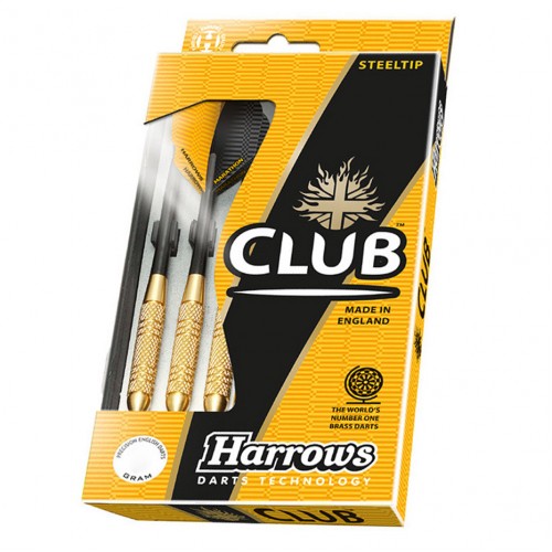 Strėlytės Harrows Steeltip Club Brass 24g