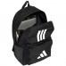 Classic 3-Stripes kuprinė, juoda/balta (JD9563)
