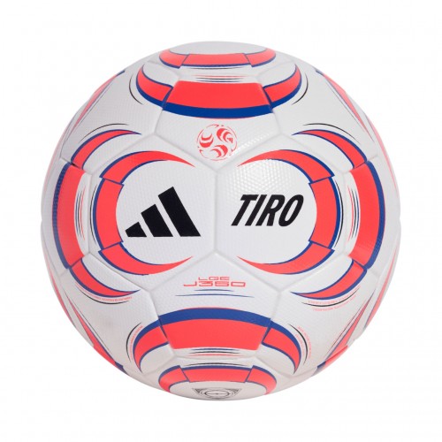 adidas Tiro League J350 futbolo kamuolys, baltas ir oranžinis