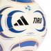 adidas Tiro Training futbolo kamuolys, baltas/mėlynas adidas Tiro Training futbolo kamuolys, baltas/mėlynas