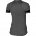 Moteriški Marškinėliai Nike Nike Dri-FIT Academy Pilka CV2627 060