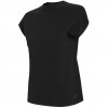 Moteriški Marškinėliai 4F Tamsiai Juodi H4L21 TSD038 20S
