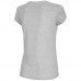 Moteriški Marškinėliai 4F Cool Šviesiai Pilka Melange H4L21 TSD031 27M