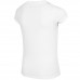 Marškinėliai Mergaitei "4F" Balti HJZ22 JTSD005 10S