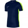 Vyriški Marškinėliai "Nike DF Academy 23 SS" Tamsiai Mėlynos Ir Žalios Spalvos DR1336 452