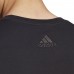Vyriški adidas Essentials Single Jersey Linear Embroidered Logo marškinėliai, juodi Vyriški adidas Essentials Single Jersey Linear Embroidered Logo marškinėliai, juodi