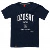 Vyriški Marškinėliai Ozoshi Atsumi Tamsiai Mėlyni TSH O20TS007
