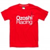 Vyriški Marškinėliai Ozoshi Satoru Raudoni O20TSRACE006