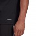 Vyriški Polo Marškinėliai Adidas Tiro 21  Juodi
