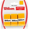 Teniso Raketės Apvija Wilson Pro Soft Absorbent Overgrip Geltona /WRZ4040GO  