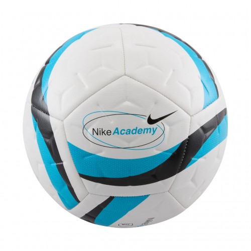 Futbolo kamuolys Nike Academy Team 25, baltas ir mėlynas