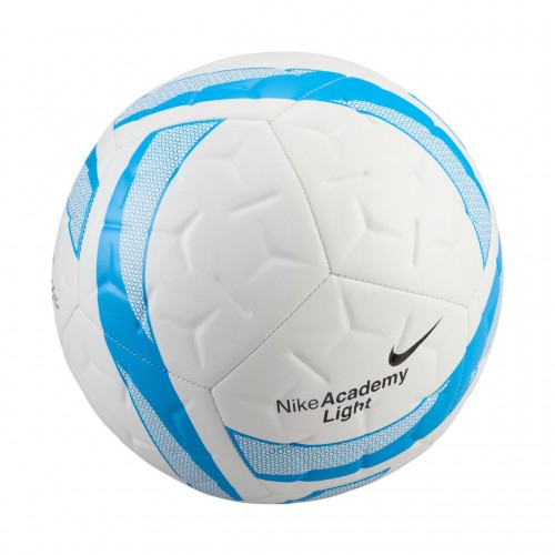 Nike Academy Light Team 25 futbolo kamuolys, baltas/mėlynas (HV4397-100)