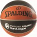 Krepšinio Kamuolys Spalding NBA Eurolyga IN/OUT Oranžinė-Juoda TF-500 84002Z/77101Z
