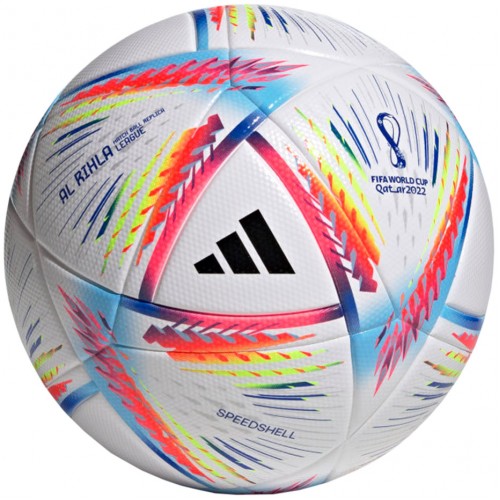 Futbolo Adidas Al Rihla Lygos Dėžutė Balta-Rausva-Mėlyna H57782