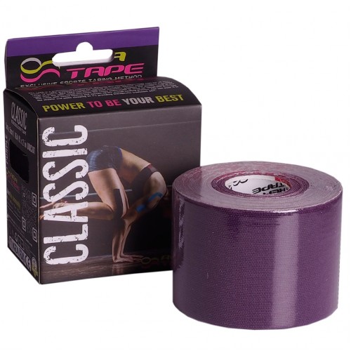 Rea Tape Classic Fizioterapinis Teipas 5m x 5cm Violetinė