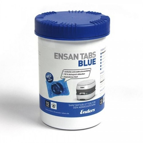 Tabletės biotuoletams ENDERS ENSAN Blue 15vnt.