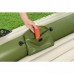Pripučiama valtis 4-vietė kietu dugnu Bestway Voyager X4 Raft, 350x145x49 cm, 65156