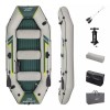 Pripučiama valtis kietu dugnu 4-vietė Bestway Ranger Elite X4 Raft, 320x148x47 cm, 65157