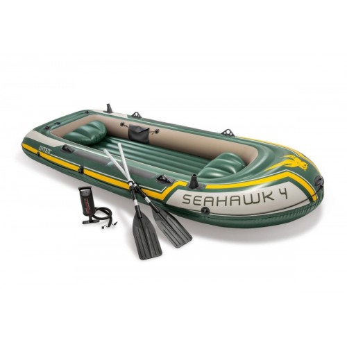 Pripučiama valtis Intex 4-vietė 68351 SEAHAWK 4, Matmenys 351x145x48