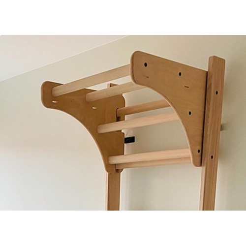 Medinė prisitraukimų skersinis švediškai sienelei 65 cm