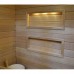 Sauna Su Hidromasažine Dušo Kabina AMO-1752B Kairė TRIO 180x110 cm.