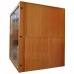 Sausoji Pirtis Su Krosnele AMO-EA3 Trivietė 150x120x190 cm.