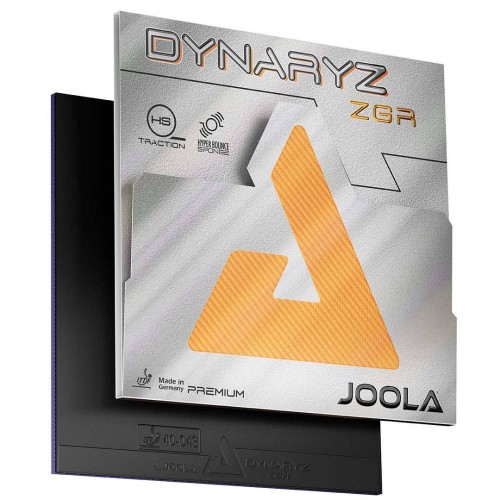 Stalo teniso raketės guma JOOLA Dynaryz ZGR, Black Max+