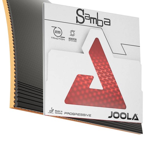 Stalo teniso raketės guma JOOLA Samba, Black 1.8