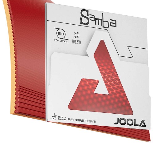 Stalo teniso raketės guma JOOLA Samba, Red MAX